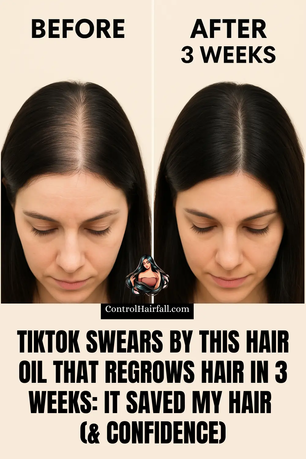 viral titktok hair oil for regrowth recipe