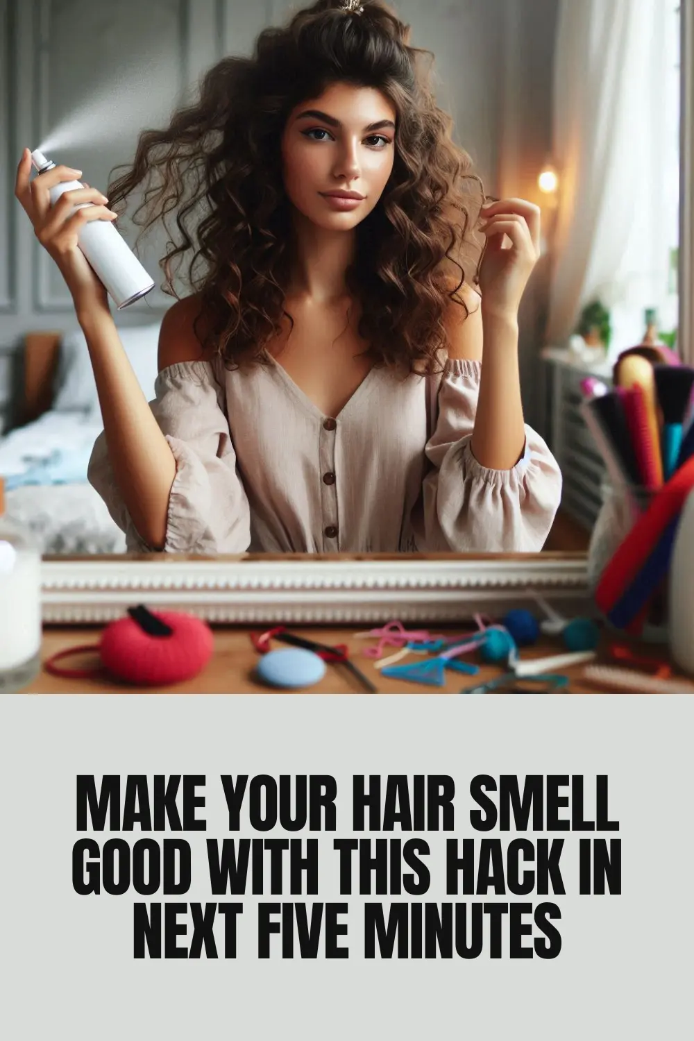 make your hair smell good