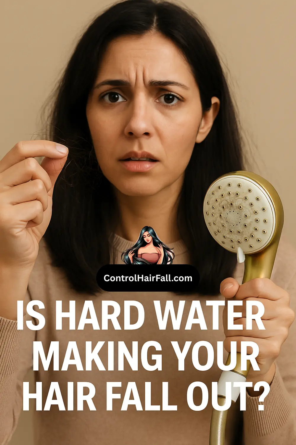 how to treat hard water due to hair fall