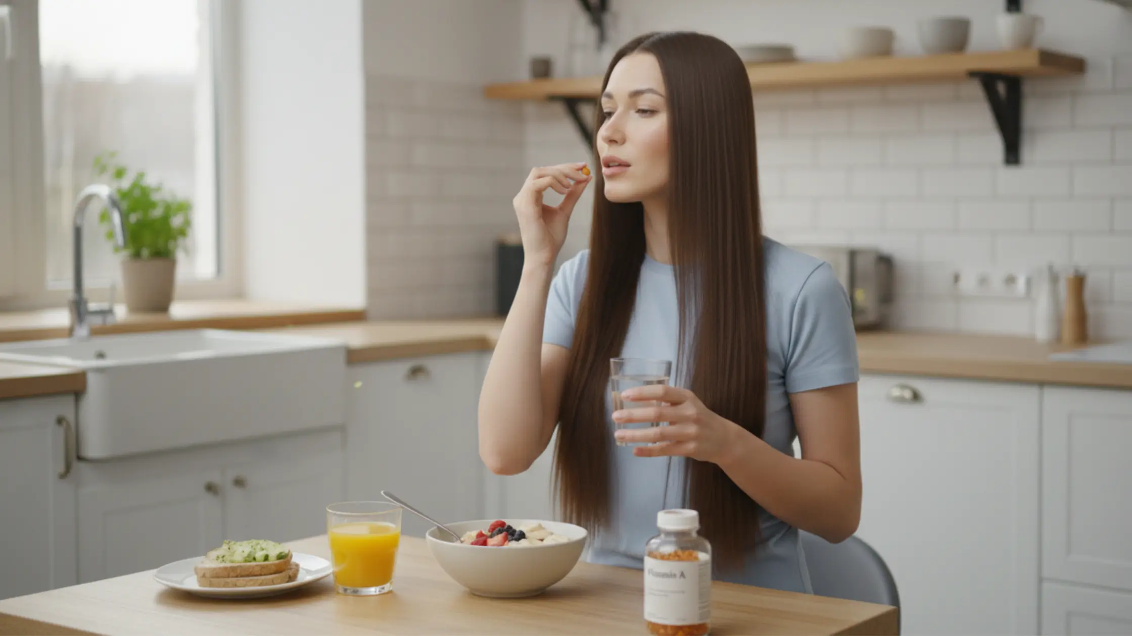 experts warn taking too much vitamin a can led to hair fall